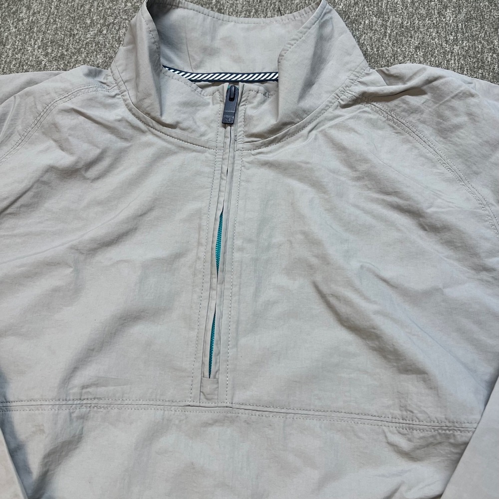 Southern Tide Light Gray Windbreaker - Picture 2 of 12